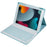 SK-2102 Tablet Case for iPad 10.2 (2019) / (2020) / (2021) PU Leather Stand Cover with Wireless Detachable Keyboard - Sky Blue - 7