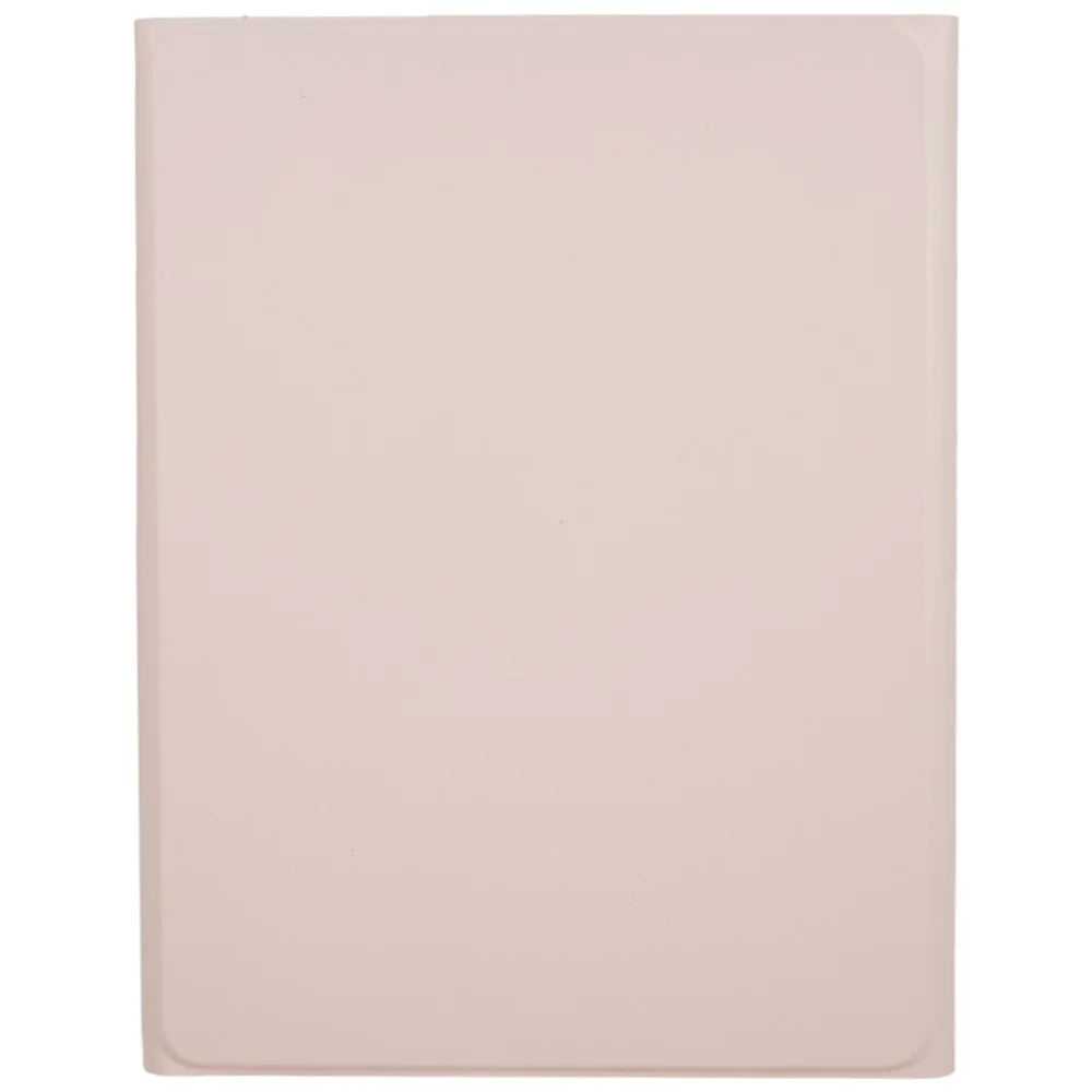 SK-2010 For iPad (2025) / 10.9 (2022) Tablet Case PU Leather Stand Folio Cover with Wireless Detachable Keyboard - Pink - 4