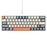 T-WOLF T30 Mechanical Keyboard Wired + Wireless + Bluetooth-compatible 3-Mode RGB Gaming Keyboard 63 Keys - Mix Color - 1