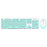 T-WOLF TF770 Wireless Keyboard and Mouse Combo 104 Key Low-Noise Keyboard with Cute Keycaps - Baby Blue - 3
