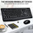 T-WOLF TF100 Wireless Gaming Keyboard Mouse Combo 104 Keys Quiet Keyboard for Computer, PC, Laptop - 5