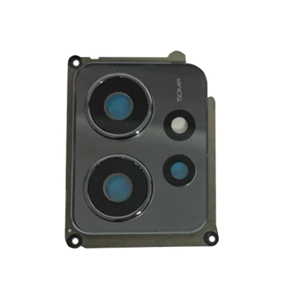 For Xiaomi Redmi Note 12 4G OEM Back Camera Lens Holder Cover with Glass Part (without Logo) - Black - 2