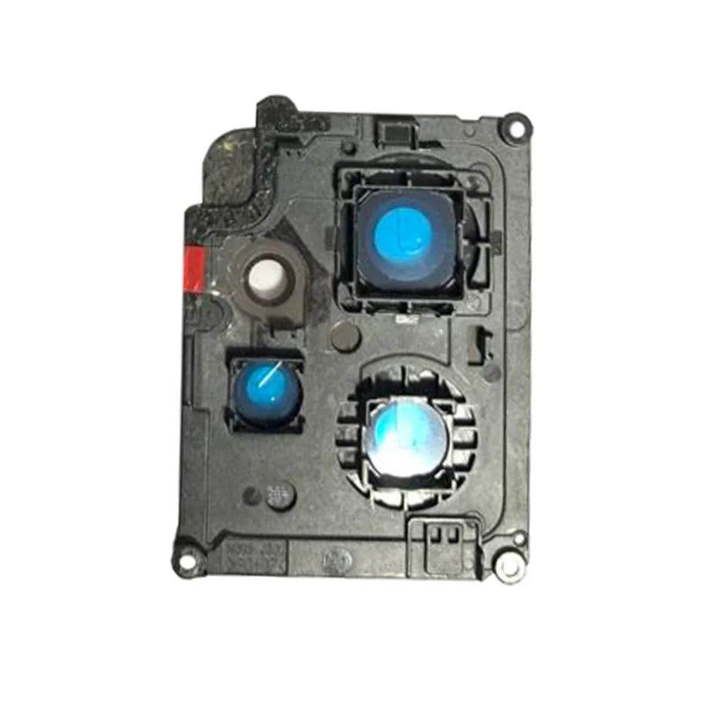 For Xiaomi Redmi Note 12 4G OEM Back Camera Lens Holder Cover with Glass Part (without Logo) - Black - 3