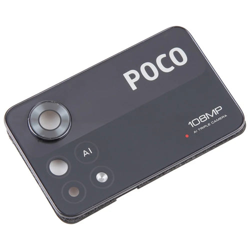 For Xiaomi Poco X4 Pro 5G OEM Back Camera Lens Holder Cover with Glass Part (without Logo) - 1