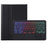 A710B-AS For Samsung Galaxy Tab S10 Lite / S10 FE / S9 FE / S9  X710 / X716B / X718U Backlit Bluetooth-Compatible Keyboard Case - Black - 2