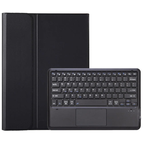A910B-A For Samsung Galaxy Tab S9 Ultra X910 / X916B / X918U Removable Bluetooth-compatible Keyboard with TouchPad Protective Case - Black - 1