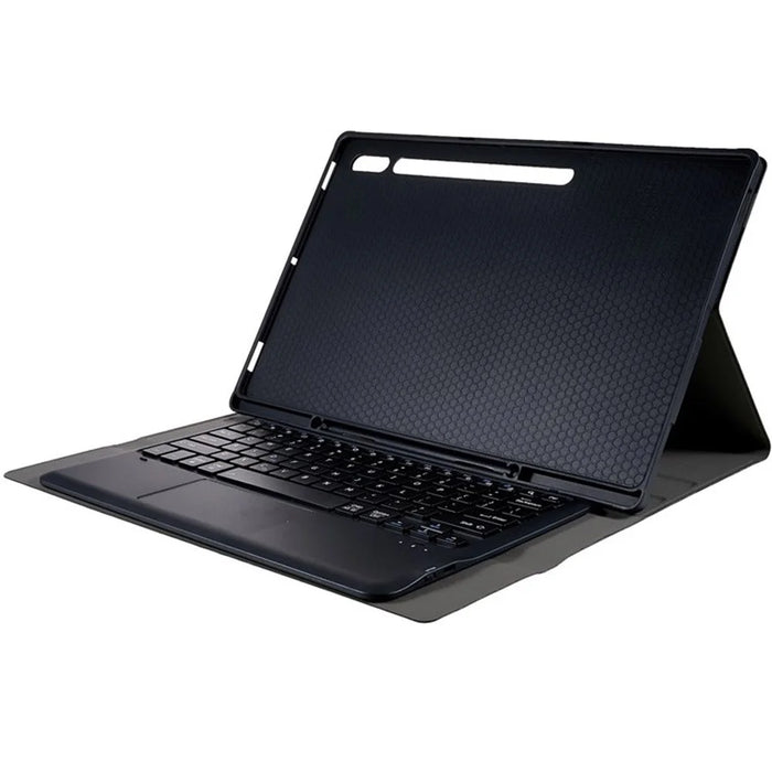 A910B-A For Samsung Galaxy Tab S9 Ultra X910 / X916B / X918U Removable Bluetooth-compatible Keyboard with TouchPad Protective Case - Black - 3