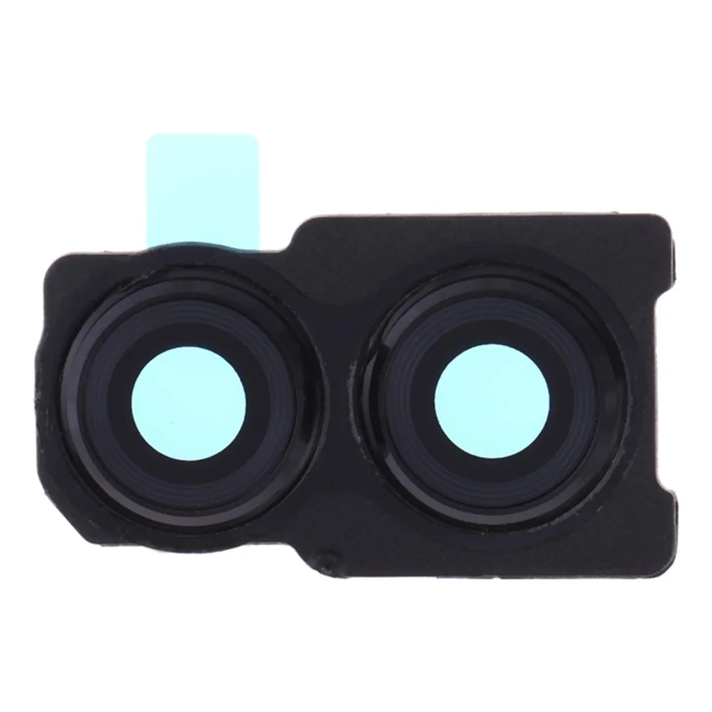 For Huawei Honor 10 Lite OEM Back Camera Lens Holder Cover with Glass Replacement Part (without Logo) - Black - 1