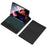 TP-1099 For iPad (2025) / 10.9 (2022) Touchpad Bluetooth-Compatible Keyboard Case with Backlit, PU+PC Pen Slot Tablet Case - 1