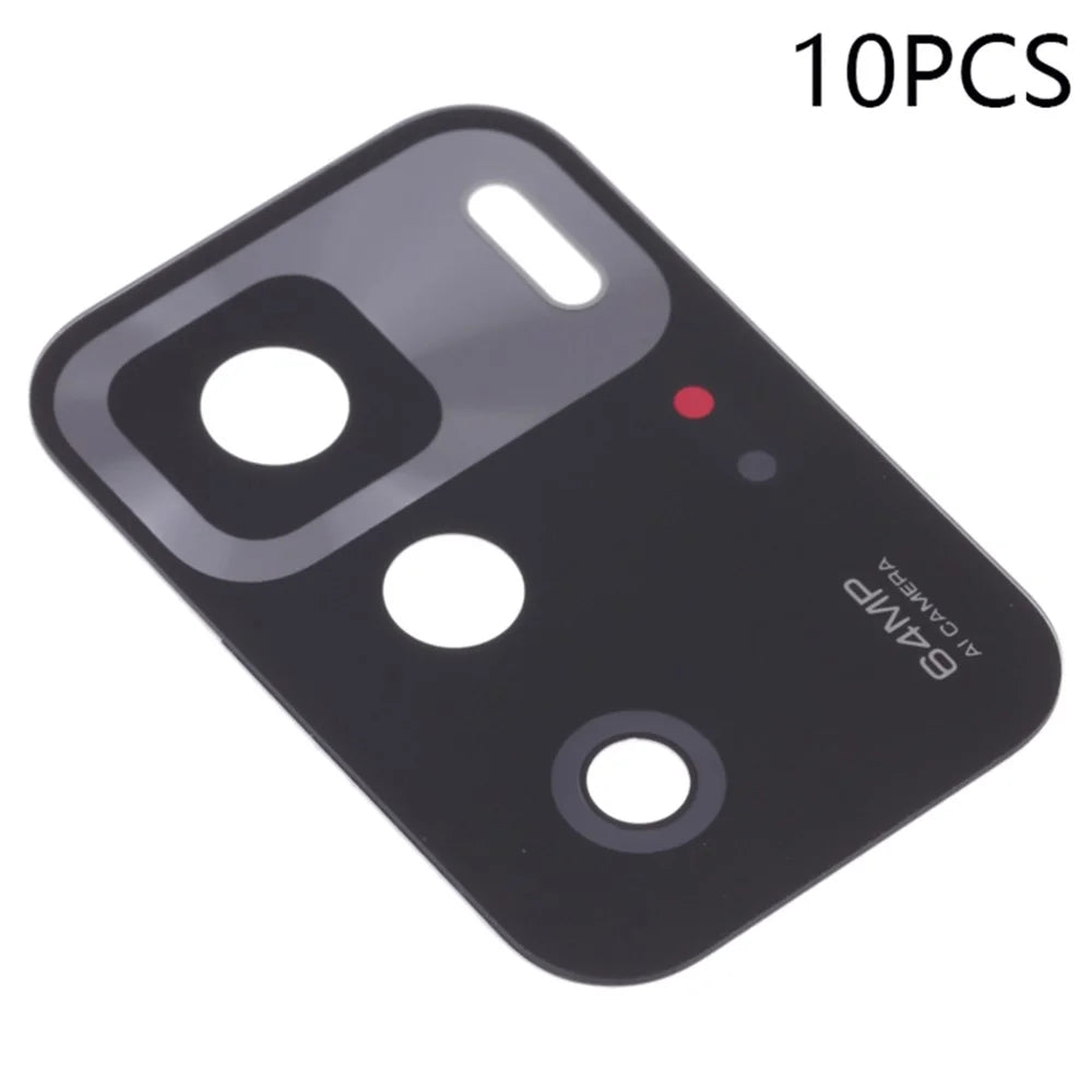 10Pcs For Xiaomi Redmi Note 10 Pro 5G (China) Phone Rear Camera Lens Cover Replacement Part (without Logo) - 1