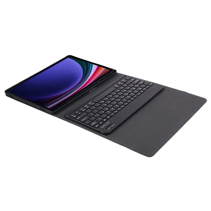 SK-X810D For Samsung Galaxy Tab S9+ (X810 / X816B / X818U) Backlit Bluetooth-compatible Keyboard PU+PC Tablet Case - 7
