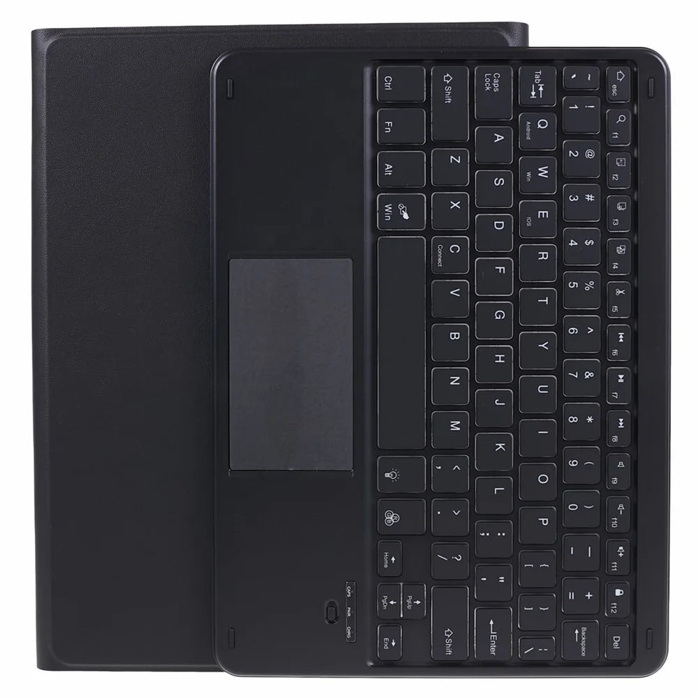 TP-1029C For iPad 10.2 (2021) / (2019) / (2020) / iPad Air 10.5 inch (2019) / iPad Pro 10.5-inch (2017) Bluetooth-compatible Keyboard with Backlit, Touchpad,  PU+PC Tablet Case - 4