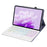 AH14-AS For Huawei MatePad Air 11.5 inch (2023) Detachable Bluetooth-compatible Keyboard Case with Touchpad 3 Colors Backlight - Purple - 2