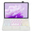 AH14-AS For Huawei MatePad Air 11.5 inch (2023) Detachable Bluetooth-compatible Keyboard Case with Touchpad 3 Colors Backlight - Purple - 4