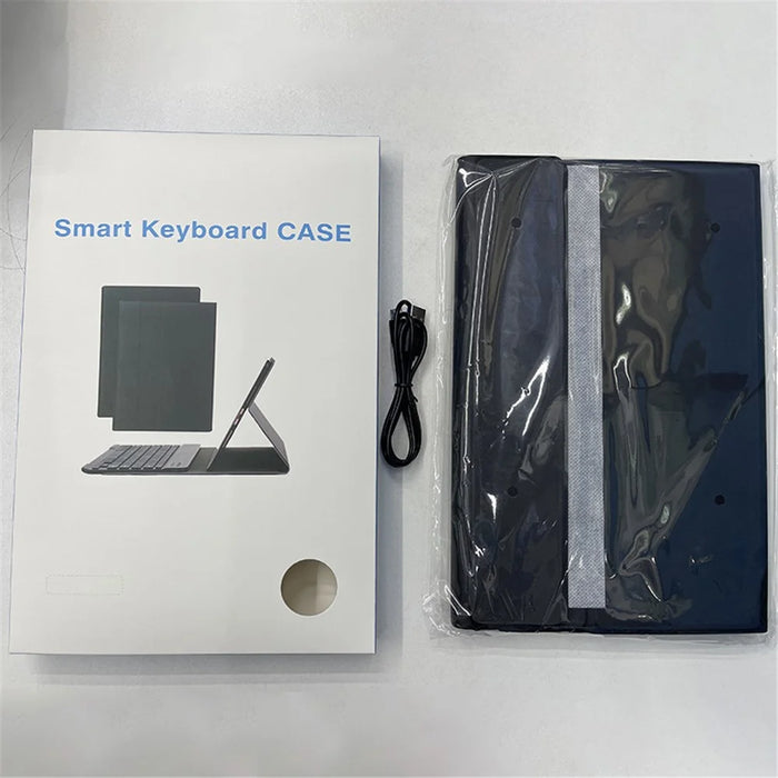 AH14-AS For Huawei MatePad Air 11.5 inch (2023) Detachable Bluetooth-compatible Keyboard Case with Touchpad 3 Colors Backlight - Purple - 6