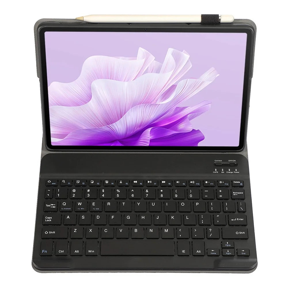 AH14 For Huawei MatePad Air 11.5 inch (2023) Split-type Bluetooth-compatible Keyboard Ultra-slim Tablet Case with Pen Holder - Black - 4