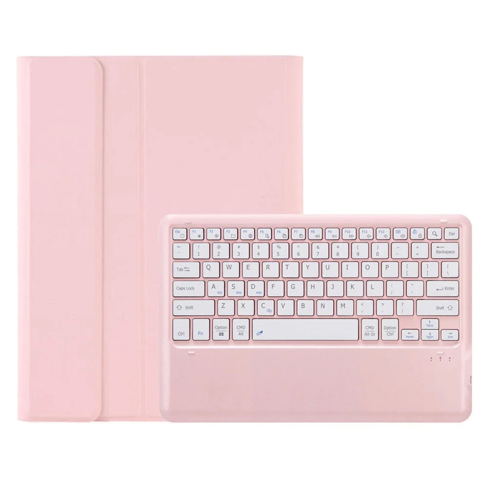 AH16 For Honor MagicPad 13 Detachable Bluetooth-compatible Keyboard Smart Case Stand Ultra-slim Tablet Cover - Pink - 4