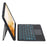 T870B-AS for Samsung Galaxy Tab S7 T870 T875  /  S8 X700 X706 2 in 1 Bluetooth-compatible Keyboard Tablet Stand Case with Pen Slot  /  Touchpad  /  Backlight - 5