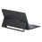 T870B-AS for Samsung Galaxy Tab S7 T870 T875  /  S8 X700 X706 2 in 1 Bluetooth-compatible Keyboard Tablet Stand Case with Pen Slot  /  Touchpad  /  Backlight - 7