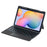 TA08B-AS for Samsung Galaxy Tab S6 Lite (2024) / S6 Lite (2022) / S6 Lite (2020) Bluetooth-compatible Keyboard Leather Tablet Case Stand with Pen Holder - 4
