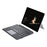 FT-1087A PU Leather Tablet Case for Microsoft Surface Go / Go 2 / Go 3 , Stand Cover with Bluetooth-compatible Wireless Touchpad Keyboard - 4