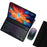 For Lenovo Tab P11 TB-J606F / L Backlight 2 in 1 Bluetooth-compatible Keyboard Tablet Case Stand with Mouse - Black - 1
