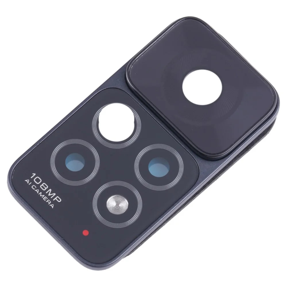 For Xiaomi Redmi Note 11 Pro 4G (MediaTek) Back Camera Lens Holder Cover with Glass Replacement Part (without Logo) - 1