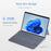 FT-2087A Slim Wireless Keyboard for Microsoft Surface Go / Go 3 / Go 2 10.5 inch Touchpad Bluetooth-compatible Keyboard without Backlit - 4