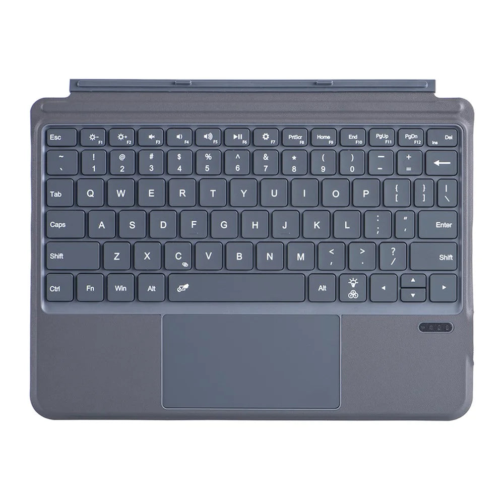 FT-2087D For Microsoft Surface Go / Go 2 / Go 3 PU Leather Case + Touchpad Bluetooth-compatible Keyboard with Backlit - 3