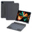 T5507D For iPad Air 11 (2026) / (2025) / (2024) / Air (2020) (2022) / Pro 11 (2020) / (2021) / (2022) / (2018) Bluetooth-Compatible Keyboard Tablet Case - 1
