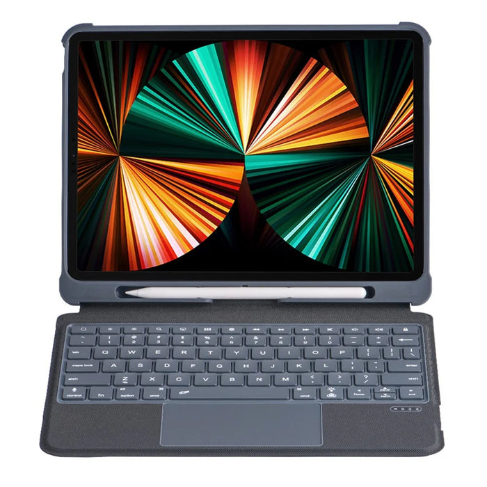 T5507D For iPad Air 11 (2026) / (2025) / (2024) / Air (2020) (2022) / Pro 11 (2020) / (2021) / (2022) / (2018) Bluetooth-Compatible Keyboard Tablet Case - 5