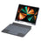 T5507D For iPad Air 11 (2026) / (2025) / (2024) / Air (2020) (2022) / Pro 11 (2020) / (2021) / (2022) / (2018) Bluetooth-Compatible Keyboard Tablet Case - 7