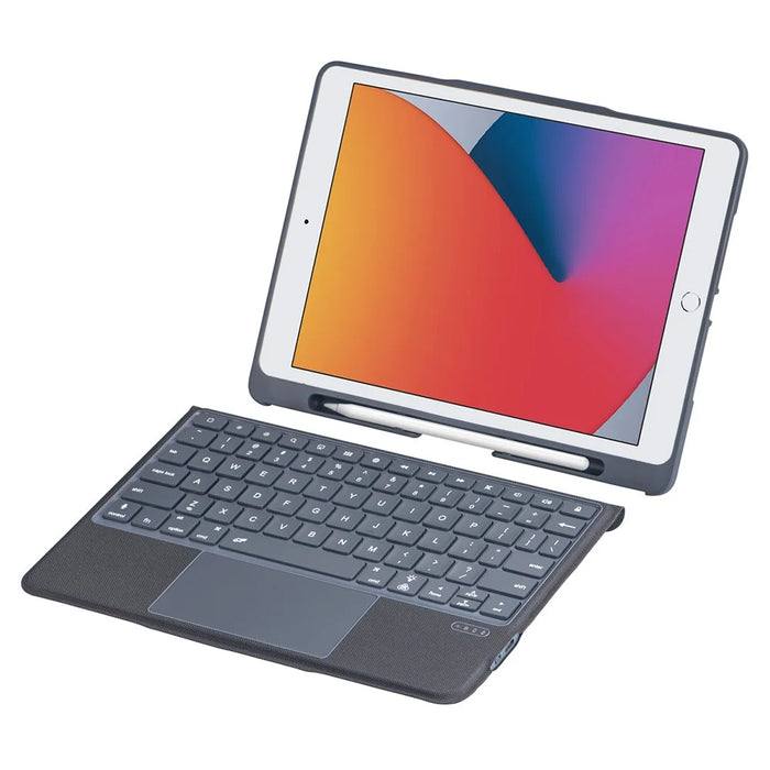 T5506D For iPad 10.2 (2021) / (2019) / (2020) / iPad Pro 10.5-inch (2017) /  Air 10.5 inch (2019) Bluetooth-compatible Keyboard Tablet Case - 6