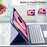 TP-1099 For iPad (2025) / 10.9 (2022) Detachable Bluetooth-Compatible Keyboard Case Pencil Slot Protective Tablet Case - Purple - 7
