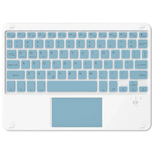 172 Wireless Keyboard with Touchpad Portable Bluetooth-compatible Keyboard for iOS / Mac Android Windows - Sky Blue - 1