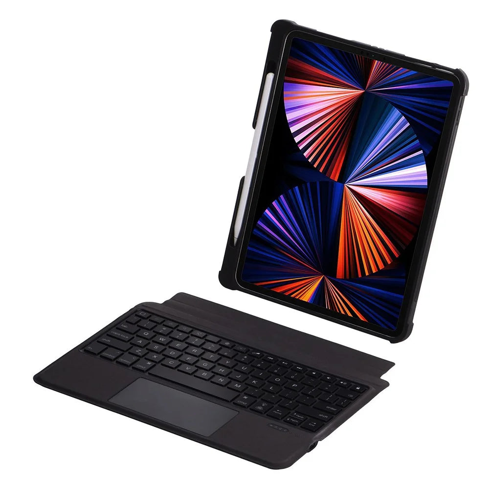 T5209D For iPad Pro 12.9-inch (2018) / (2020) / (2021) / (2022) Backlit Bluetooth-compatible Keyboard with PU Leather Tablet Case - 1