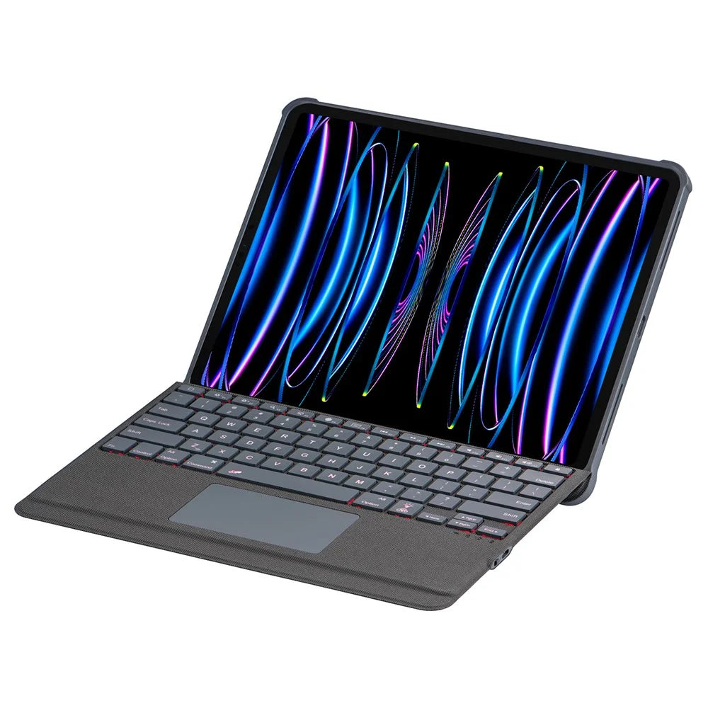 T5509D For iPad Pro 12.9-inch (2018) / (2020) / (2021) / (2022) Metal Shaft Bluetooth-compatible Keyboard with Detachable Tablet Case - 4