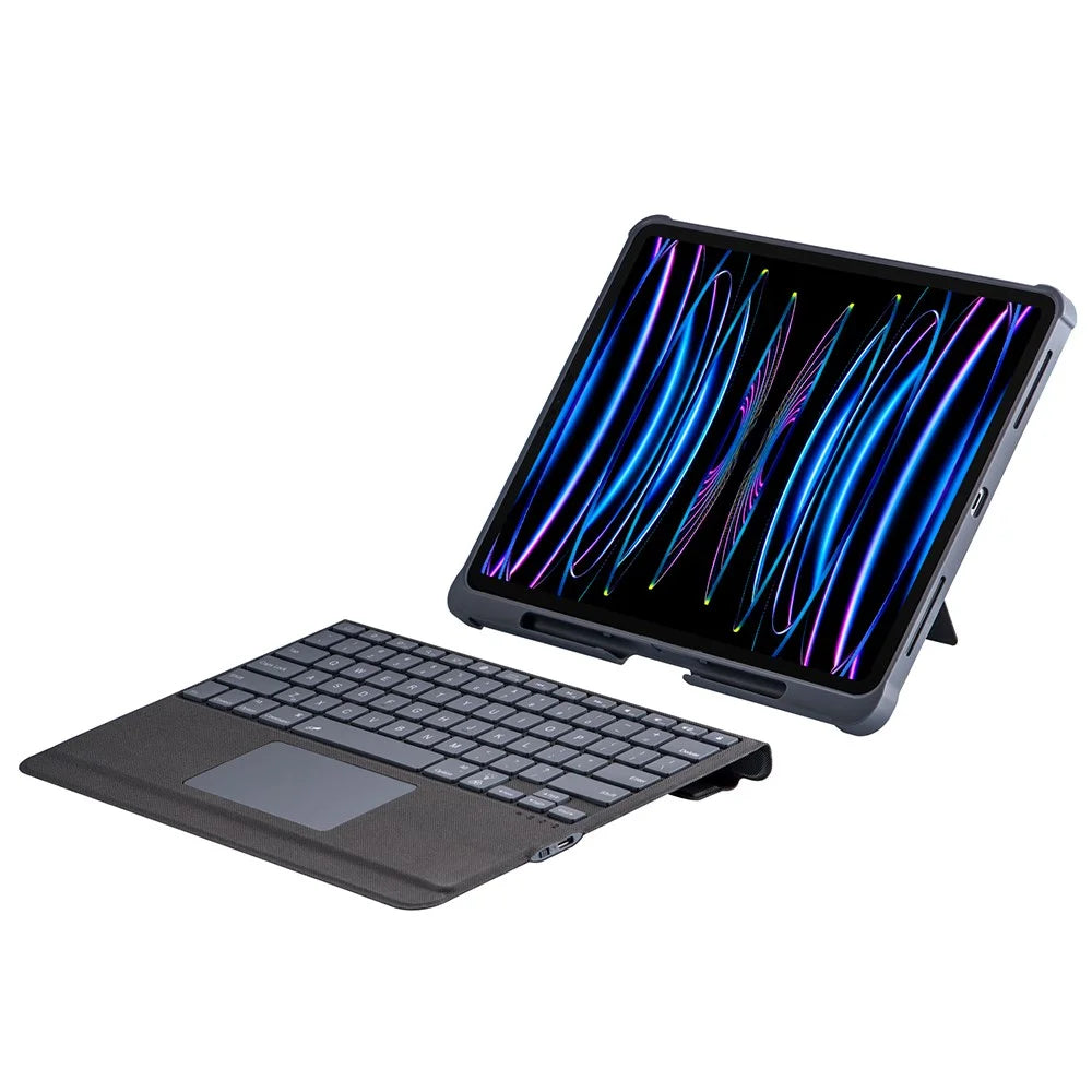 T5509D For iPad Pro 12.9-inch (2018) / (2020) / (2021) / (2022) Metal Shaft Bluetooth-compatible Keyboard with Detachable Tablet Case - 5