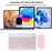 A11 For iPad Pro 11-inch (2018) / (2020) / (2021) / (2022) Bluetooth-compatible Keyboard Set with Mouse, Rotating Kickstand Tablet Case - Purple - 4