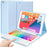 RG-1029D For iPad 10.2 (2021) /  (2019) / (2020) / Air 10.5 inch (2019) / Pro 10.5-inch (2017) Touchpad Bluetooth-compatible Keyboard with Tablet Case - Sky Blue - 1