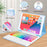RG-1029D For iPad 10.2 (2021) /  (2019) / (2020) / Air 10.5 inch (2019) / Pro 10.5-inch (2017) Touchpad Bluetooth-compatible Keyboard with Tablet Case - Sky Blue - 6