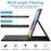 UP-1099 For iPad (2025) / 10.9 (2022) Shockproof Tablet Case with Backlit Bluetooth-Compatible Keyboard - 2