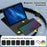 UP-1099 For iPad (2025) / 10.9 (2022) Shockproof Tablet Case with Backlit Bluetooth-Compatible Keyboard - 4