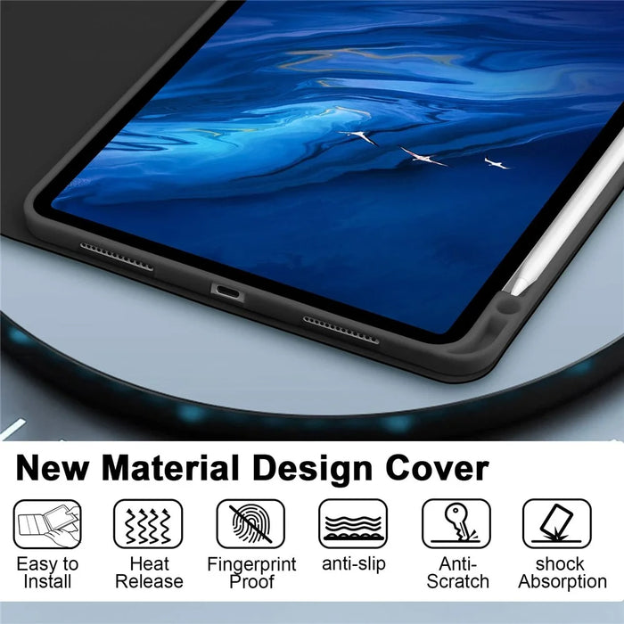 UP-1099 For iPad (2025) / 10.9 (2022) Shockproof Tablet Case with Backlit Bluetooth-Compatible Keyboard - 6