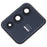 For vivo V23 5G OEM Back Camera Lens Holder Cover with Glass Replacement Part (without Logo) - Black - 1