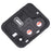 For vivo V23 5G OEM Back Camera Lens Holder Cover with Glass Replacement Part (without Logo) - Black - 2