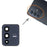 For vivo V23 5G OEM Back Camera Lens Holder Cover with Glass Replacement Part (without Logo) - Black - 3