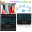 TY3316D Universal Bluetooth-compatible Keyboard Case for 9" to 11" Tablets (with Touchpad, Backlit) - 4