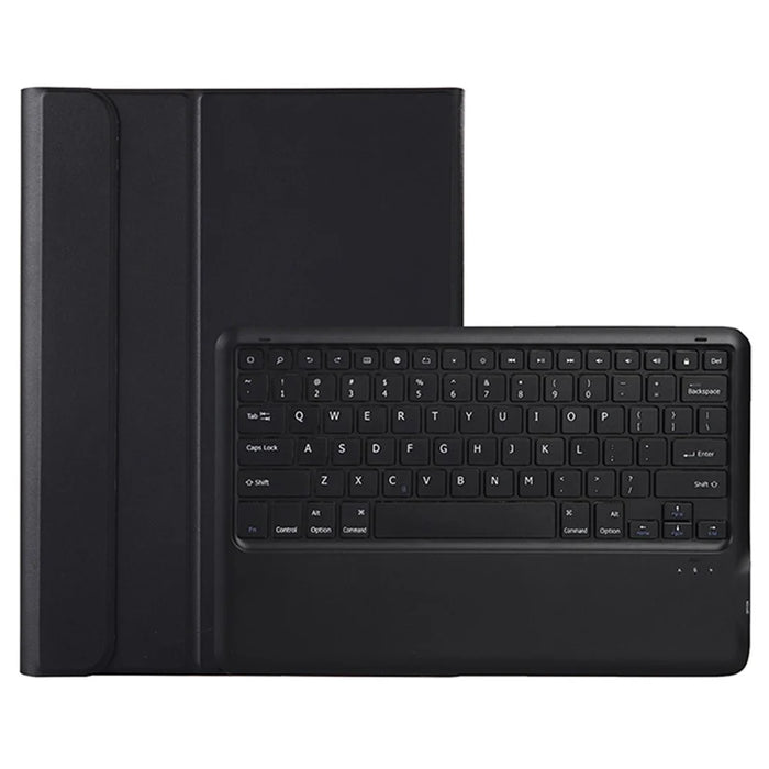 A810B For Samsung Galaxy Tab S10+ / S9 FE+ / S9+ 12.4" X610 / X616 Detachable Bluetooth-compatible Keyboard Case Pencil Slot Tablet Case - Black - 2