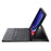 A810B For Samsung Galaxy Tab S10+ / S9 FE+ / S9+ 12.4" X610 / X616 Detachable Bluetooth-compatible Keyboard Case Pencil Slot Tablet Case - Black - 5